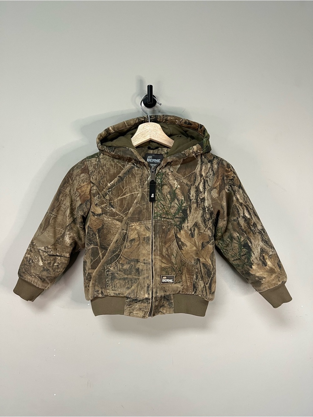 Kids Berne Camo Carhartt Style Jacket